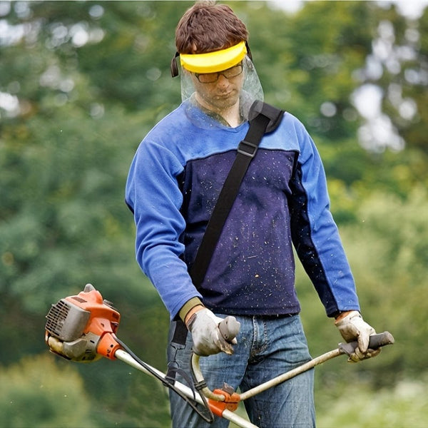 Planet Gates Black 1pc Bundle Strap For Grass Trimmer And Pruning Machine, Flower And Tree Pruning Tools, Bundle Strap Used For Pruning And Peeling