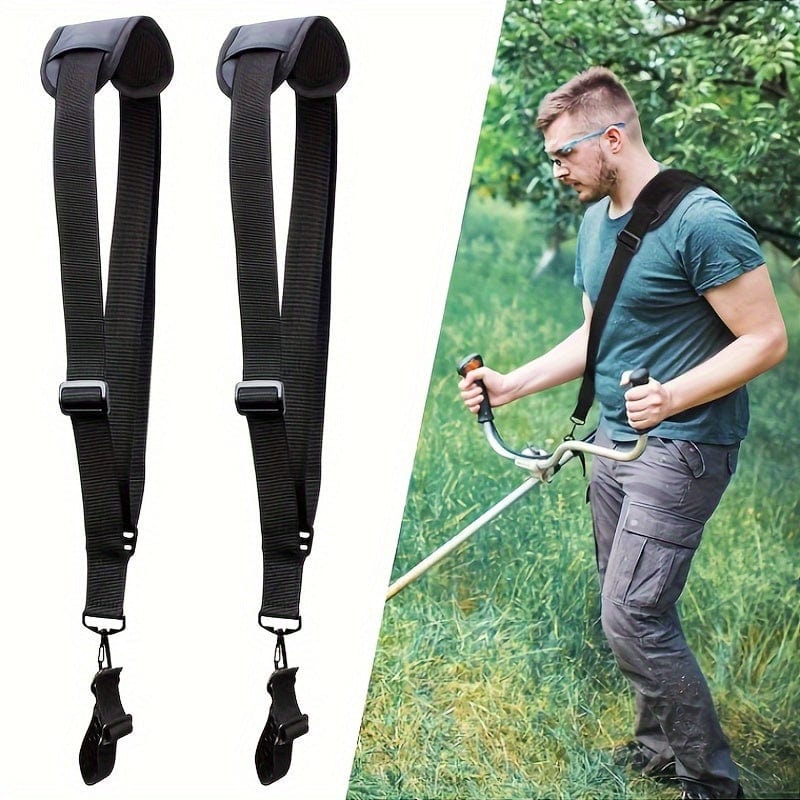 Planet Gates Black 1pc Bundle Strap For Grass Trimmer And Pruning Machine, Flower And Tree Pruning Tools, Bundle Strap Used For Pruning And Peeling
