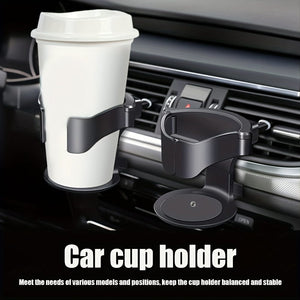 Planet Gates Black 1pc Car Cup Holder Keep Drinks Securely In Place While You Drive