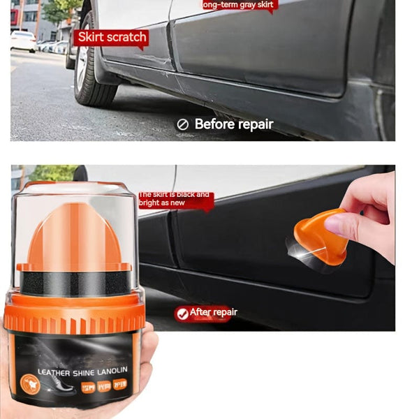 Planet Gates Black 1pc Car Plastic Refurbishment Repair Agent, Car Interior Maintenance Glowing Product, Used For Plastic Faux Leather Polishing And Repair Coating Refurbishment, Suitable For Faux Leather And Plastic Items