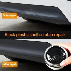 Planet Gates Black 1pc Car Plastic Refurbishment Repair Agent, Car Interior Maintenance Glowing Product, Used For Plastic Faux Leather Polishing And Repair Coating Refurbishment, Suitable For Faux Leather And Plastic Items