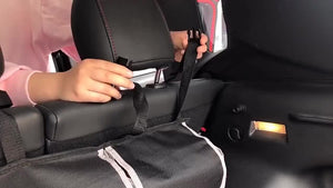 Planet Gates Black 1pc Car Trunk Organizer, Car Seat Back Hanging Storage Bag For SUV, Car, Car Interior Accessories