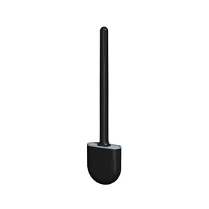 Planet Gates Black 1pc, Detachable Soft Rubber Toilet Brush With No Dead Angle Cleaning - Easy To Use And Effective