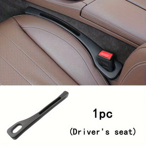 Planet Gates Black-1pc(Driver's Seat) Car Seat Gap Filler Plug, Placement Pad, Gap Plug With Storage, Multifunctional Seat Gap Filler, Anti-fall