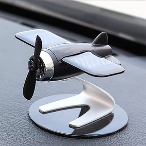 Planet Gates Black 1pc High-end Solar Aircraft Design Car Interior Decoration, Creative Car Dashboard Decoration, Car Aromatherapy Diffuser Ornament
