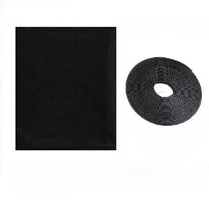 Planet Gates Black 1pc Insect Fly Window Screen Mesh Bug, Mosquito Netting Door Window Protector For Bathroom Kitchen Balcony Home Decor