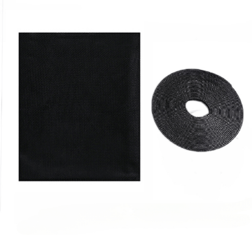Planet Gates Black 1pc Insect Fly Window Screen Mesh Bug, Mosquito Netting Door Window Protector For Bathroom Kitchen Balcony Home Decor