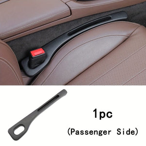 Planet Gates Black-1pc(Passenger Side) Car Seat Gap Filler Plug, Placement Pad, Gap Plug With Storage, Multifunctional Seat Gap Filler, Anti-fall