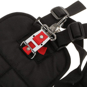 Planet Gates Black 1pc Trimmer Shoulder Strap Comfort Double Shoulder Harness Strap Weed Eater Strap With Durable Nylon Belt Adjustable For Brush Cutter Trimmer Lawn Mower Parts