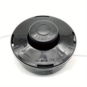 Planet Gates Black 1pc Universal Grass Trimmer Lines, Brush Cutter Head, Thread Nylon Grass Cutting Line Head For Lawn Mower, Gardening Tools