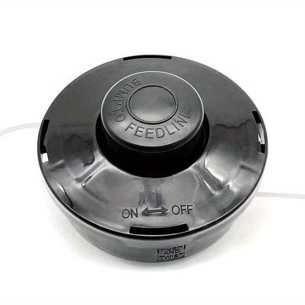 Planet Gates Black 1pc Universal Grass Trimmer Lines, Brush Cutter Head, Thread Nylon Grass Cutting Line Head For Lawn Mower, Gardening Tools