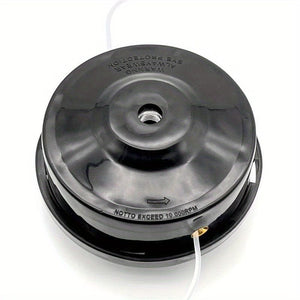 Planet Gates Black 1pc Universal Grass Trimmer Lines, Brush Cutter Head, Thread Nylon Grass Cutting Line Head For Lawn Mower, Gardening Tools