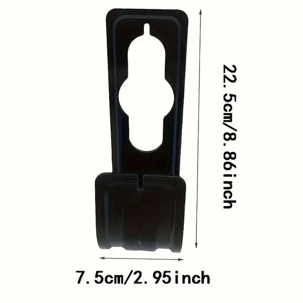 Planet Gates Black 1pc Water Hose Hanger Metal Expandable Garden Watering Hose Pipe Hook Wall Mounted Tidy Holder For Home Green Water Hose Hanger