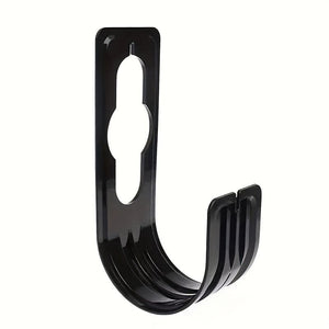 Planet Gates Black 1pc Water Hose Hanger Metal Expandable Garden Watering Hose Pipe Hook Wall Mounted Tidy Holder For Home Green Water Hose Hanger