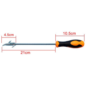 Planet Gates black 1pcs Car Motorcycle Tire Cleaning Hook High Quality Groove Broken Stone Remover Slot Stones Cleaner Car Tire Repair Tools