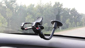 Planet Gates Black 1PCS New 360° Rotating Car Phone Holder Universal Dashboard Mount Car Holder GPS Phone Stands Auto Accessories Car Phone Holder