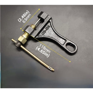 Planet Gates Black 1set Motorcycle Chain Breaker Link Removal Splitter Motor Chain Cutter Riveting Tool 420-530