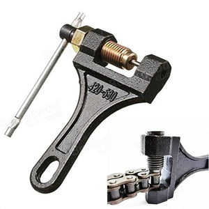 Planet Gates Black 1set Motorcycle Chain Breaker Link Removal Splitter Motor Chain Cutter Riveting Tool 420-530