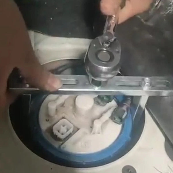 Planet Gates black 2 Jaw Wrench Tools For Car Oil Tank Cover Lever Remover Fuel Pump Lid Change Spanner Detent Motorcycle Accessories Universal