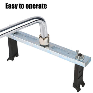 Planet Gates black 2 Jaw Wrench Tools For Car Oil Tank Cover Lever Remover Fuel Pump Lid Change Spanner Detent Motorcycle Accessories Universal