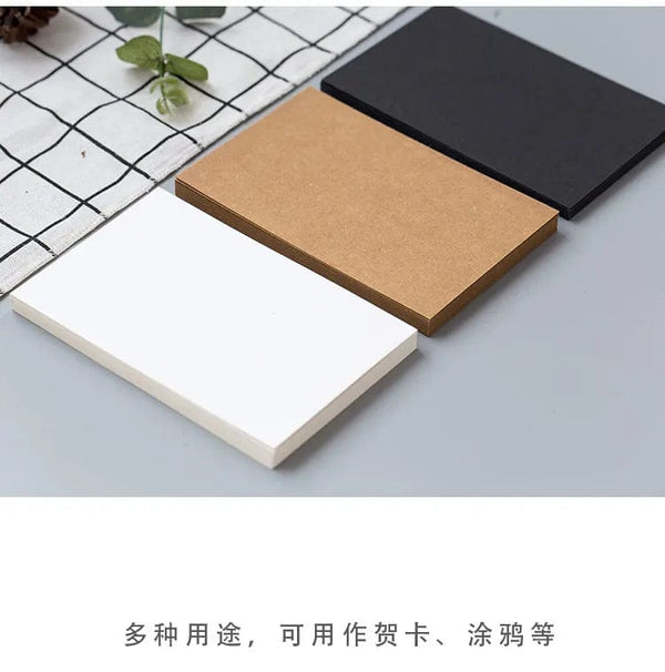 Planet Gates Black (20 sheets/lot) 14.8x9.8cm DIY Blank Postcard White Card Paper Scarpbooking Graffiti Greeting Card Black White Kraft Paper Card