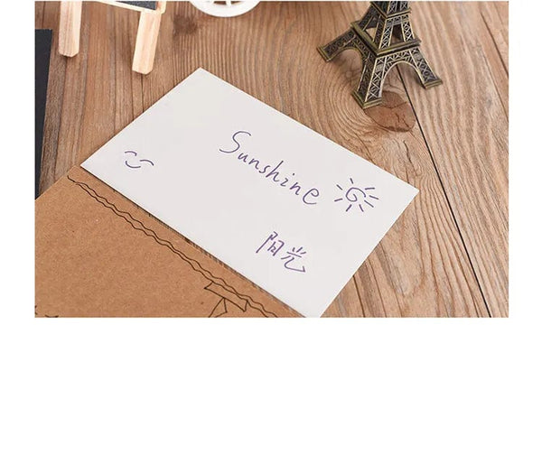 Planet Gates Black (20 sheets/lot) 14.8x9.8cm DIY Blank Postcard White Card Paper Scarpbooking Graffiti Greeting Card Black White Kraft Paper Card