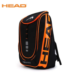 Planet Gates Black 2023 Original HEAD Tennis Bag Tennis Djokovic Radical Rebe Tennis Backpack Men Tennis Racket Sport Bag Outdoor Gym Badminton Bag