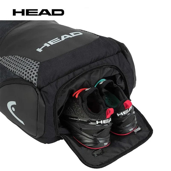 Planet Gates Black 2023 Original HEAD Tennis Bag Tennis Djokovic Radical Rebe Tennis Backpack Men Tennis Racket Sport Bag Outdoor Gym Badminton Bag