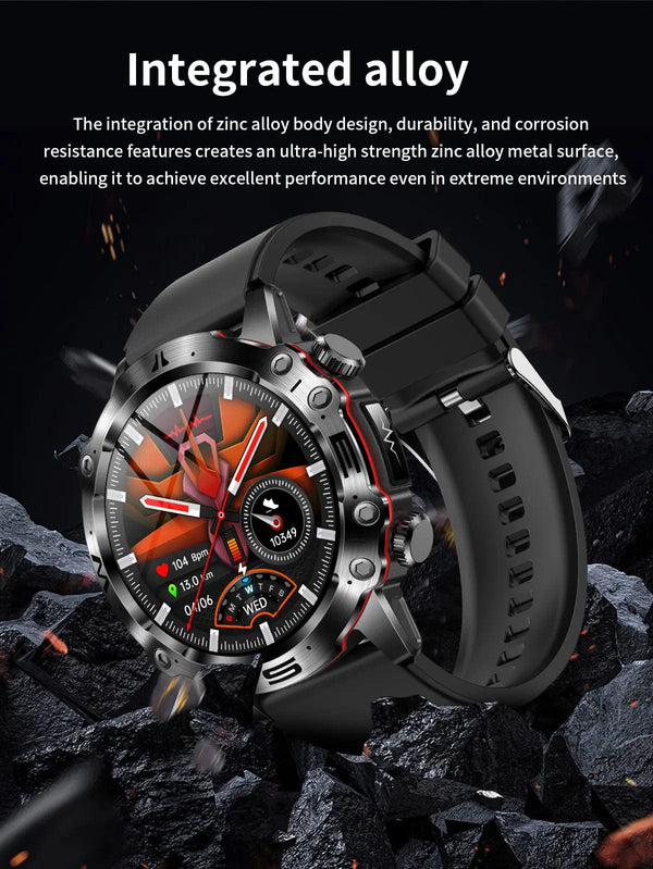 Planet Gates Black 2024 AI Medical Diagnosis Smart Watch Bluetooth Call Blood Sugar Blood Lipid Uric Acid Monitor HRV ECG Smartwatch For Men Women