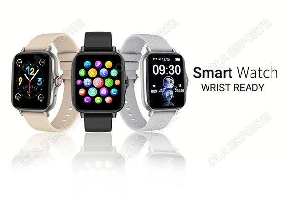 Planet Gates Black 2024 Smart Watch For Men Women Gift Full Touch Screen Sports Fitness Watches Bluetooth Calls Digital Smartwatch Wristwatch Men's