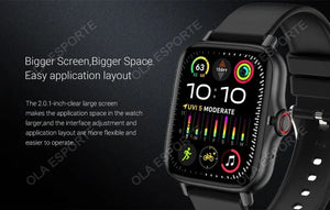 Planet Gates Black 2024 Smart Watch For Men Women Gift Full Touch Screen Sports Fitness Watches Bluetooth Calls Digital Smartwatch Wristwatch Men's