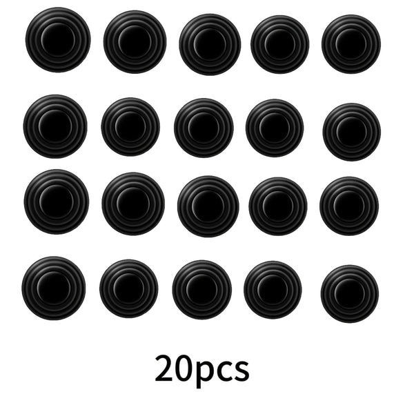 Planet Gates black-20pcs 10/20pcs Car Door Shock-absorbing Buffer Gasket Silicone Anti-collision Sticker Car Door Noise Elimination Buffer Gasket