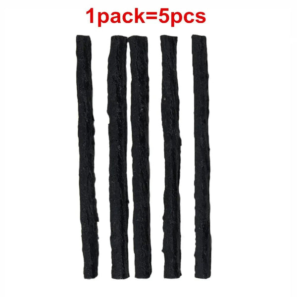 Planet Gates Black 20PCS Tire Repair Strips Car Moto Tubeless Tire Tyre Puncture Plug Seal Repairing Rubber Strips Repairing Tool Accessories
