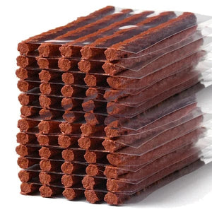 Planet Gates Black 20PCS Tire Repair Strips Car Moto Tubeless Tire Tyre Puncture Plug Seal Repairing Rubber Strips Repairing Tool Accessories