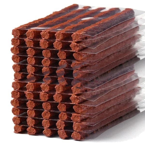 Planet Gates Black 20PCS Tire Repair Strips Car Moto Tubeless Tire Tyre Puncture Plug Seal Repairing Rubber Strips Repairing Tool Accessories