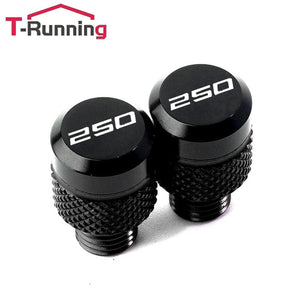 Planet Gates Black-250 For Husqvarna Svartpilen 401 250 701 Vitpilen 250 Norden 901 2018-2024 Motorcycle CNC Mirrors Hole Plug Screws Caps Thread Bolt