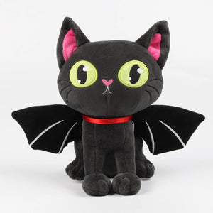 Planet Gates black / 28cm 28cm Black Batcat Halloween Animal Plush Toy Funny Toy Dolls Boys and Girls Companion Toys Christmas and Halloween Gifts