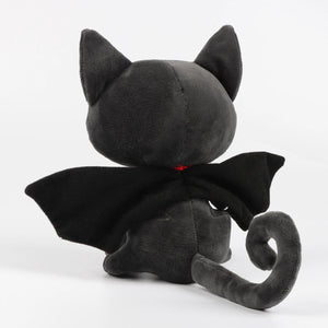 Planet Gates black / 28cm 28cm Black Batcat Halloween Animal Plush Toy Funny Toy Dolls Boys and Girls Companion Toys Christmas and Halloween Gifts