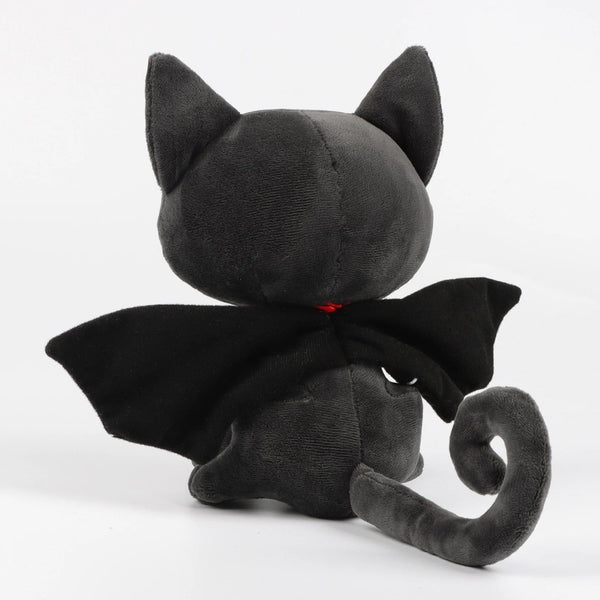 Planet Gates black / 28cm 28cm Black Batcat Halloween Animal Plush Toy Funny Toy Dolls Boys and Girls Companion Toys Christmas and Halloween Gifts