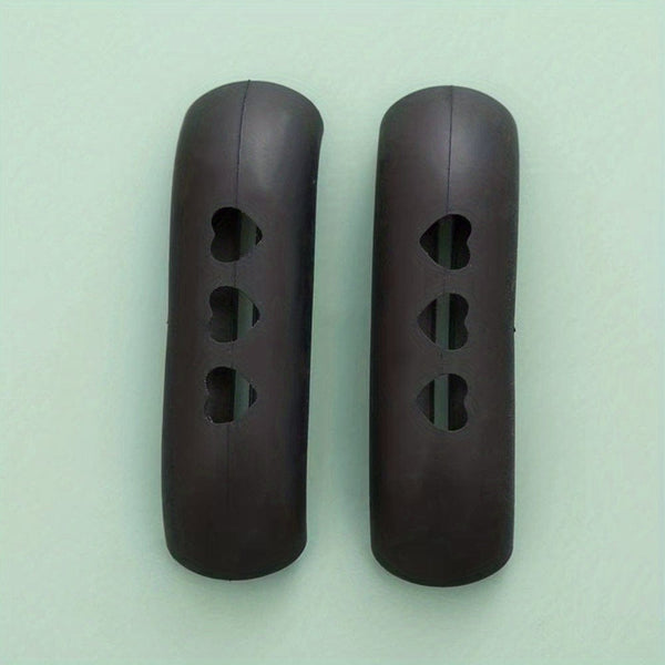 Planet Gates Black / 2pcs 2pcs Heat-Resistant Pot Handle Covers - Protect Your Hands from Burns and Scalds!
