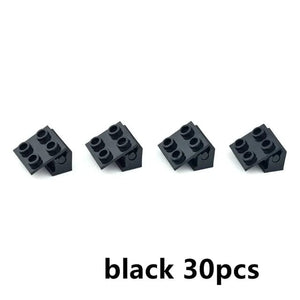 Planet Gates black 30pcs Double-sided 32x16 32x32 Dots Base Plate Classic Small Bricks Baseplates Building Blocks Compatible brand Construction kids toys