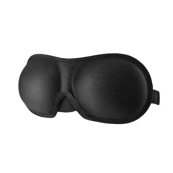 Planet Gates Black 3D Sleeping Mask Block Out Light Sleep Mask For Eyes Soft Sleeping Aid Eye Mask for Travel Eyeshade Night Breathable Slaapmasker
