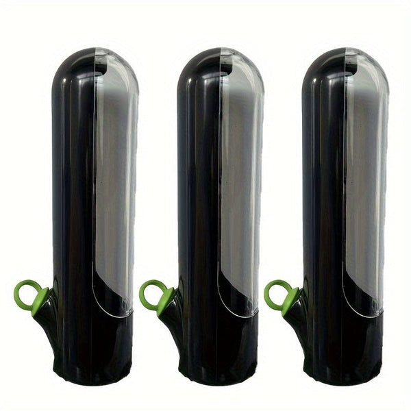 Planet Gates Black 3pcs 1/3/6pcs Herb Crisper, Vegetable Crisper, Cilantro Herb Crisper, Vegetable Preservation Bottle, Fresh Food Preservation Coriander, Mint, Parsley, Asparagus, Vanilla Preservation Cup, Kitchen Supplies