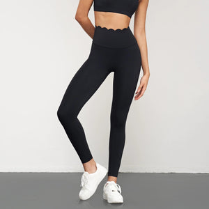 Planet Gates Black / 4 S (40kg-50kg) Lycra Yoga Pants Women Seamless Lotus Arc Workout Running Leggings High Waist Scrunch Butt Gym Leggings Outdoor Fitness Tights