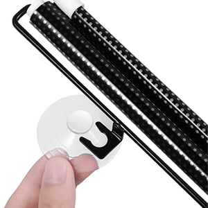 Planet Gates black / 40cm x 125cm Universal Roller Blinds Suction Cup Sunshade Blackout Curtain Car Bedroom Kitchen Office Window Sun-shading Curtains Nail-free