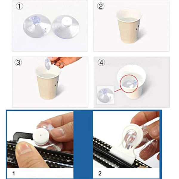 Planet Gates black / 40cm x 125cm Universal Roller Blinds Suction Cup Sunshade Blackout Curtain Car Bedroom Kitchen Office Window Sun-shading Curtains Nail-free