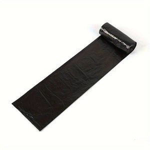 Planet Gates Black / 45.01x50.01cm 100pcs Black Trash Bags 5-7L Trash Bags - Portable, Simple Garbage Bags Suitable For Home, Bathroom And Kitchen, Office, Car