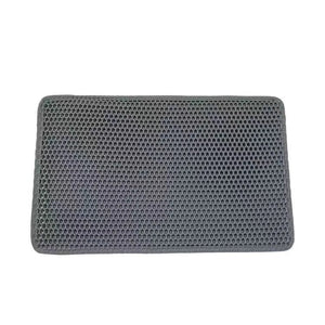 Planet Gates Black / 45X60CM Cat Litter Mat With Gift Double Layer Waterproof Pet Litter Box Mat Non-slip Sand Cat Pad Washable Bed Mat Clean Pad Products