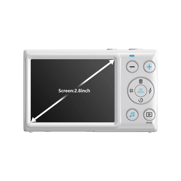 Planet Gates black 4K Digital Cameras for Photography 18X Digital Zoom Children Photo Cameras 64MP Auto Focus Vlogging Video Camera for YouTube