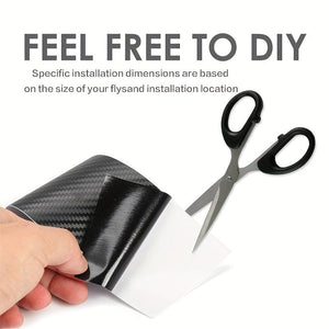 Planet Gates Black 4pcs Car Door Sill Anti-Kick Stickers: Protect Your Car from Scratches & Enhance Its Style!